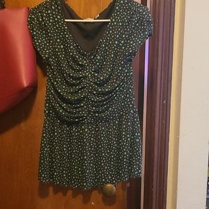 Polka dot dress shirt